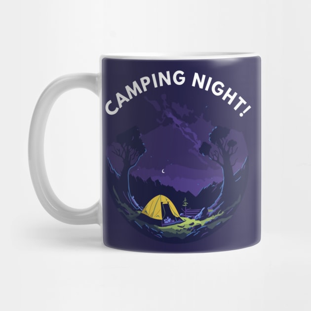 camping night! by DesignVerseAlchemy